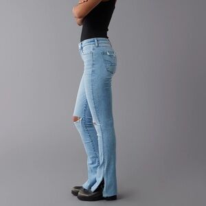 American Eagle stretch flares